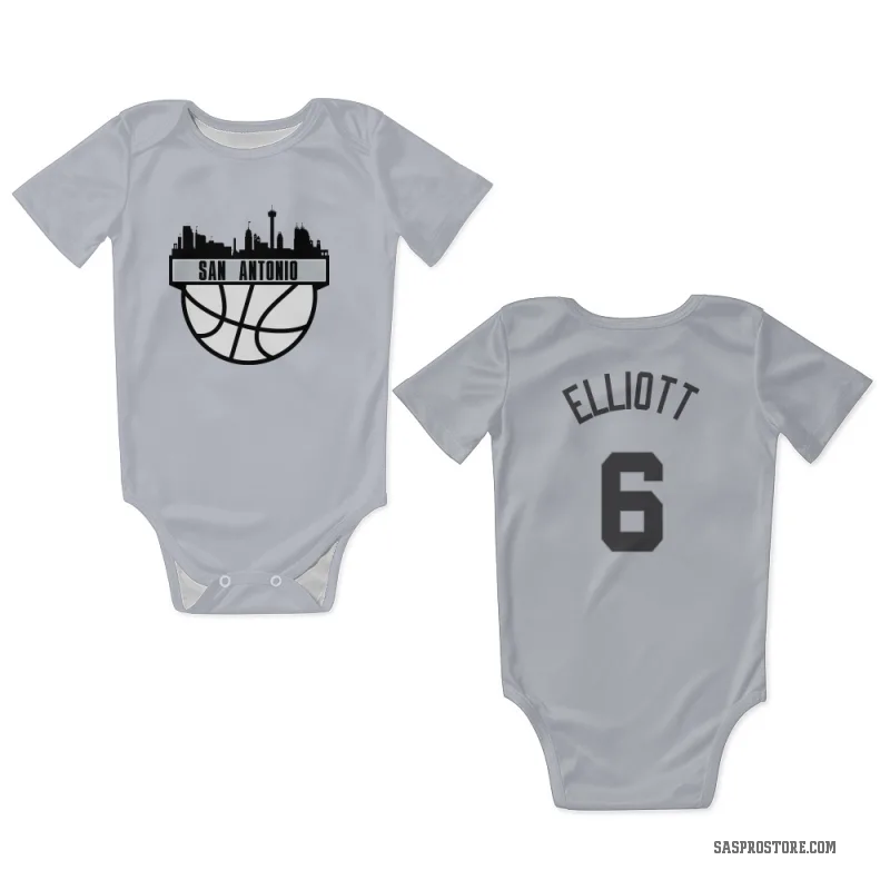 Sean Elliott Bodysuit  Authentic San Antonio Spurs Sean Elliott Bodysuits  - Spurs Store