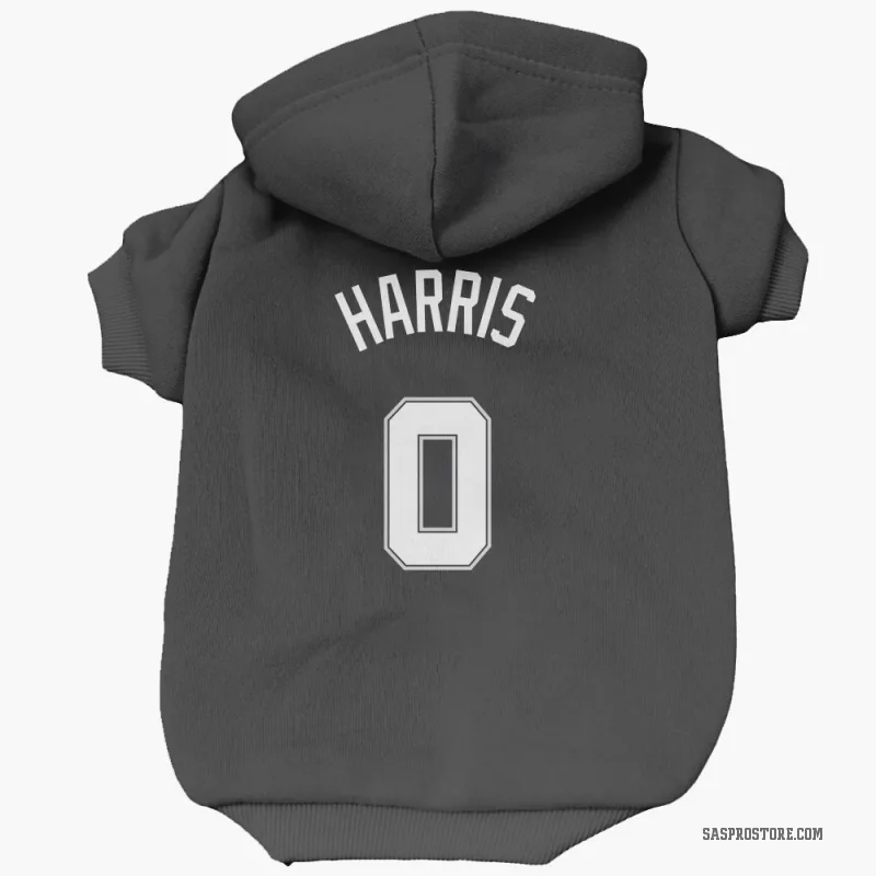 Tobias Harris  Black San Antonio Spurs  Cat & Dog Pet Hoodie