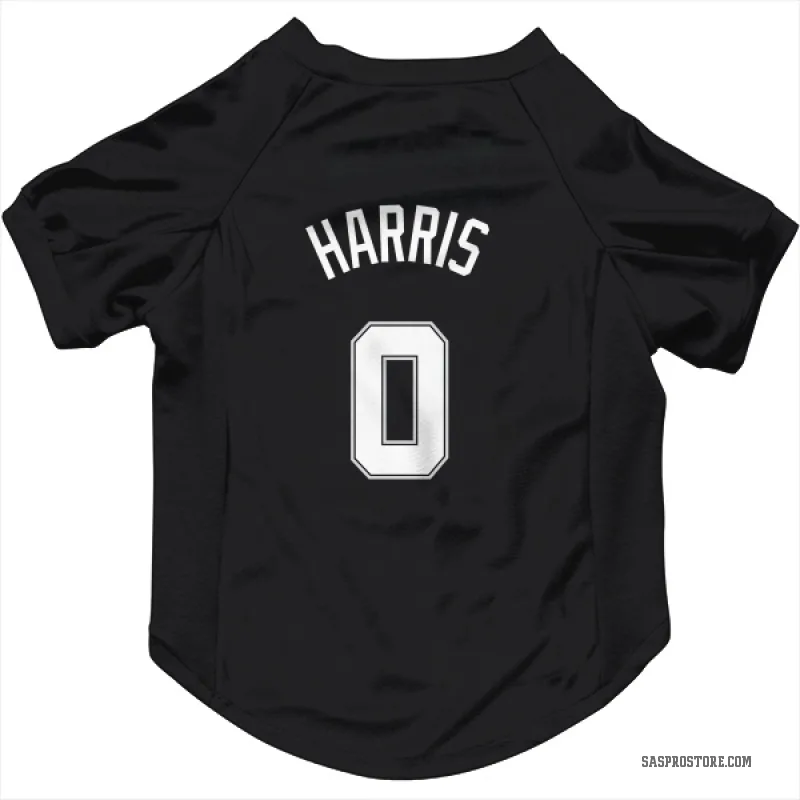 Tobias Harris  Black San Antonio Spurs  Cat & Dog Pet Jersey