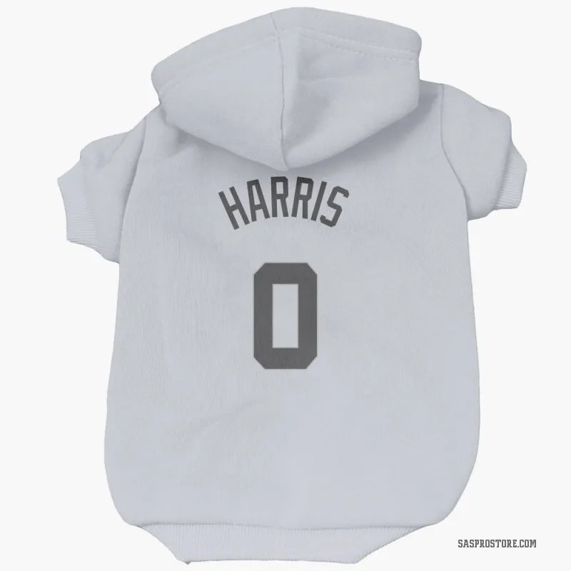 Tobias Harris  Gray San Antonio Spurs  Cat & Dog Pet Hoodie