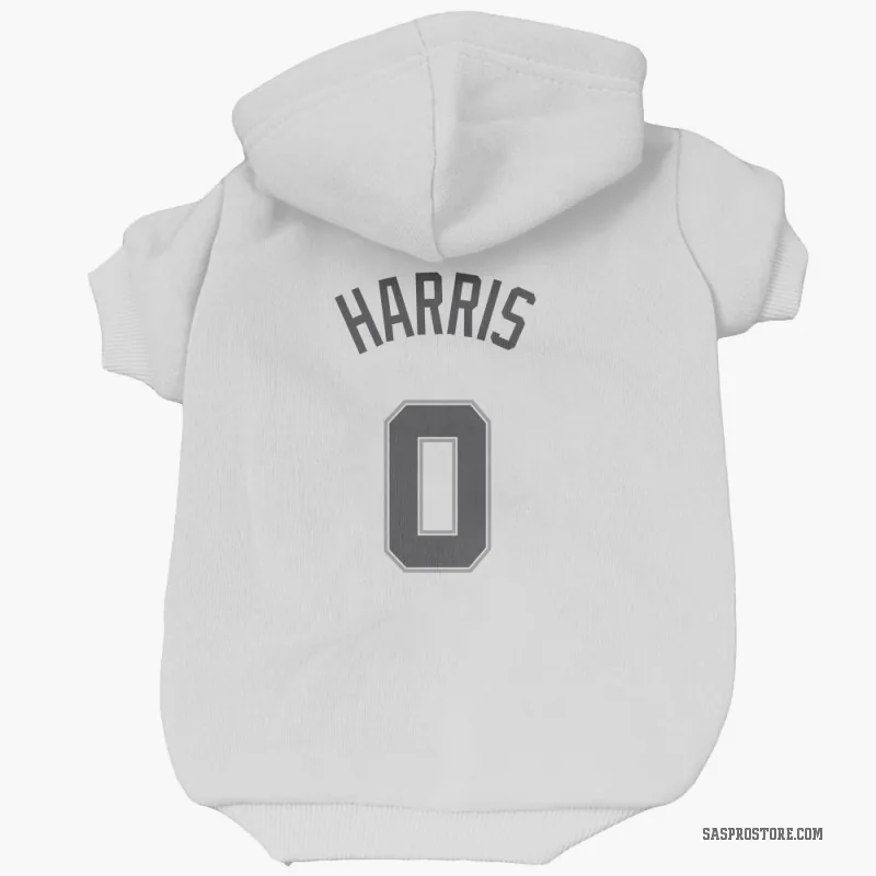 Tobias Harris  White San Antonio Spurs  Cat & Dog Pet Hoodie