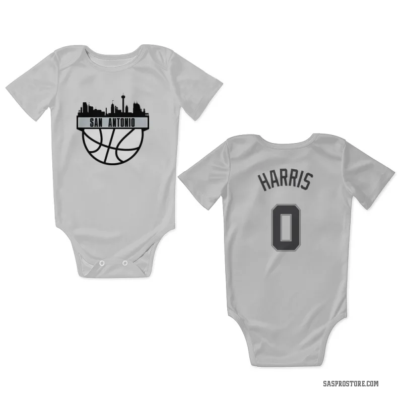 Tobias Harris  White San Antonio Spurs  Newborn & Infant Bodysuit
